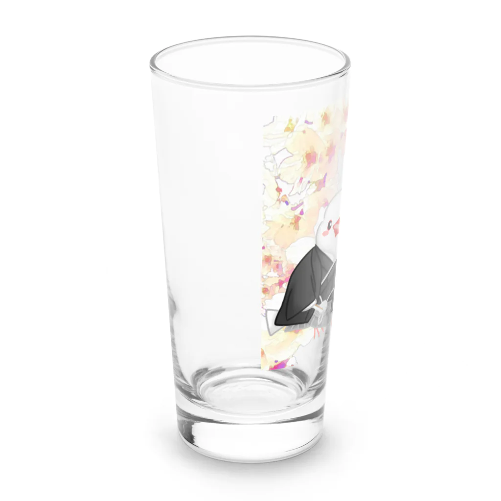 Lily bird（リリーバード）の和婚文鳥ず Long Sized Water Glass :left