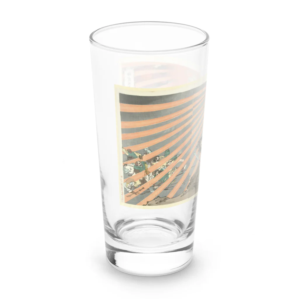 PALA's SHOP　cool、シュール、古風、和風、の神武天皇の東征、渡辺信一、 Long Sized Water Glass :left