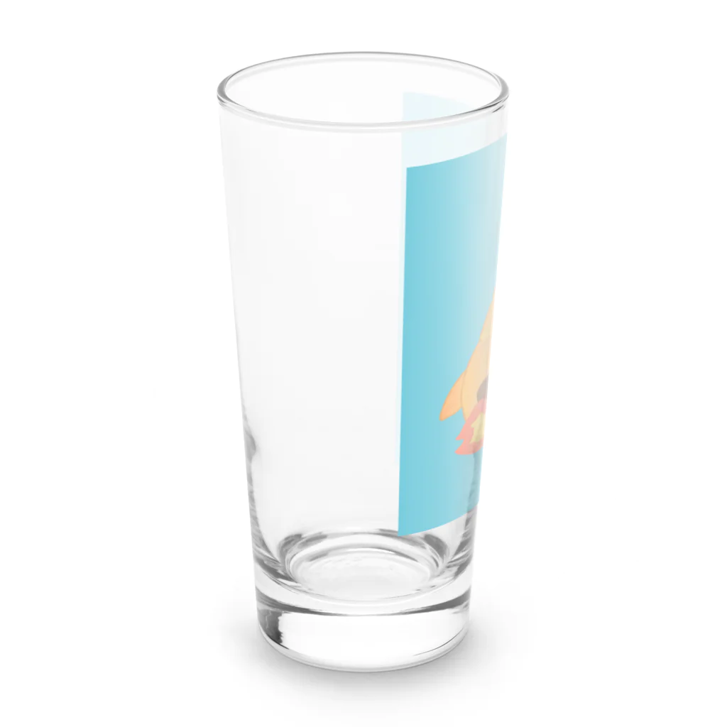 nagisa-ya(なぎさや) ペンギン雑貨のチョココロネロケット Long Sized Water Glass :left