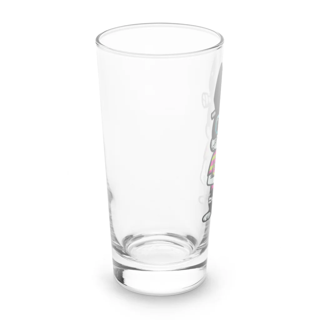 ぼすとんずのボストンテリア　ホラーシリーズ（フランケン） Long Sized Water Glass :left