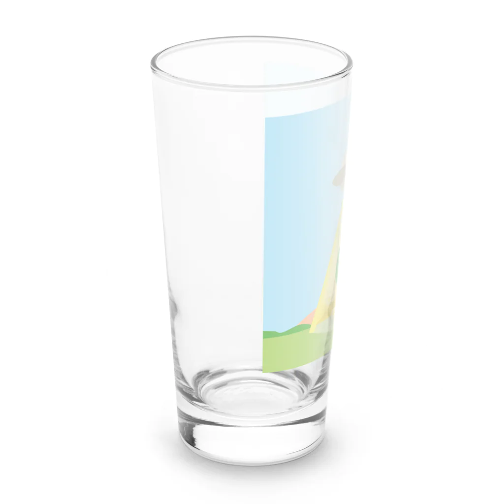 カエルたんのお店の【お一人様版】カエルたんがミューティレーション Long Sized Water Glass :left