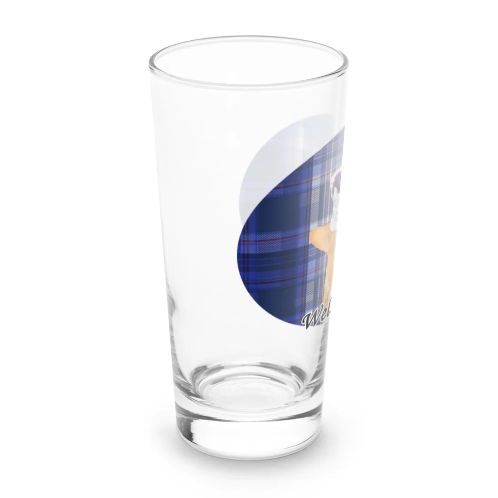 犬グッズの店しえるぶるーのロイヤルコーギー Long Sized Water Glass :left