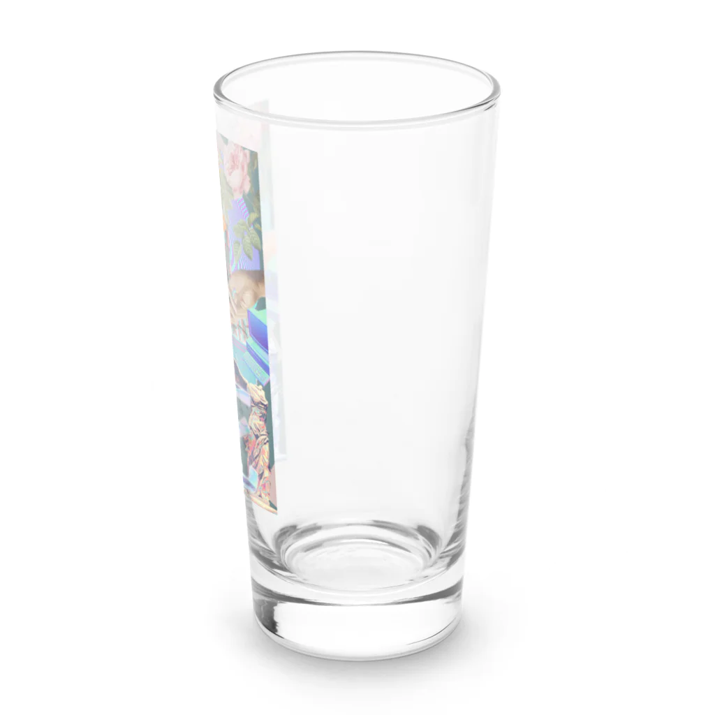 幸福精肉店の相対的な死 Long Sized Water Glass :right