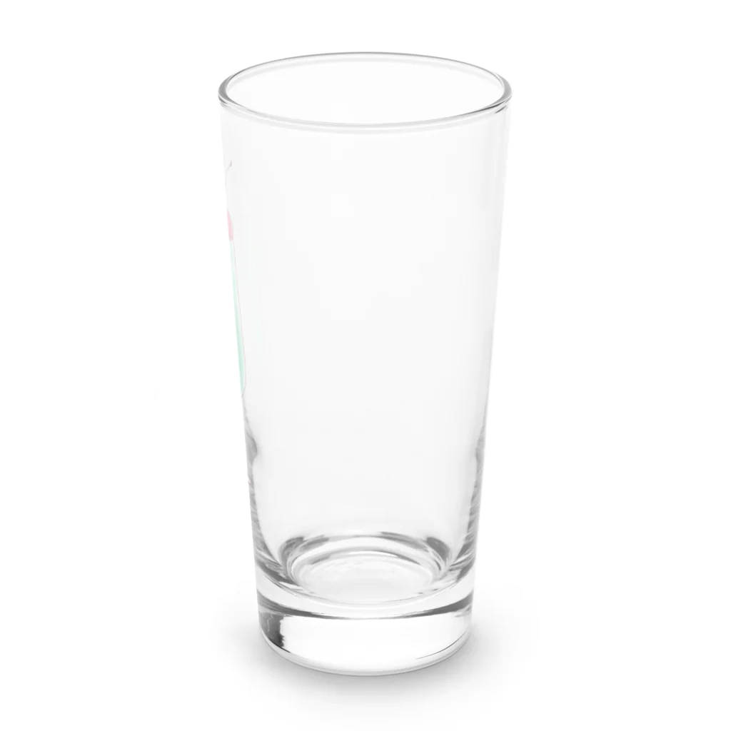 Eschscholziaのはじける想いとクリームソーダ Long Sized Water Glass :right