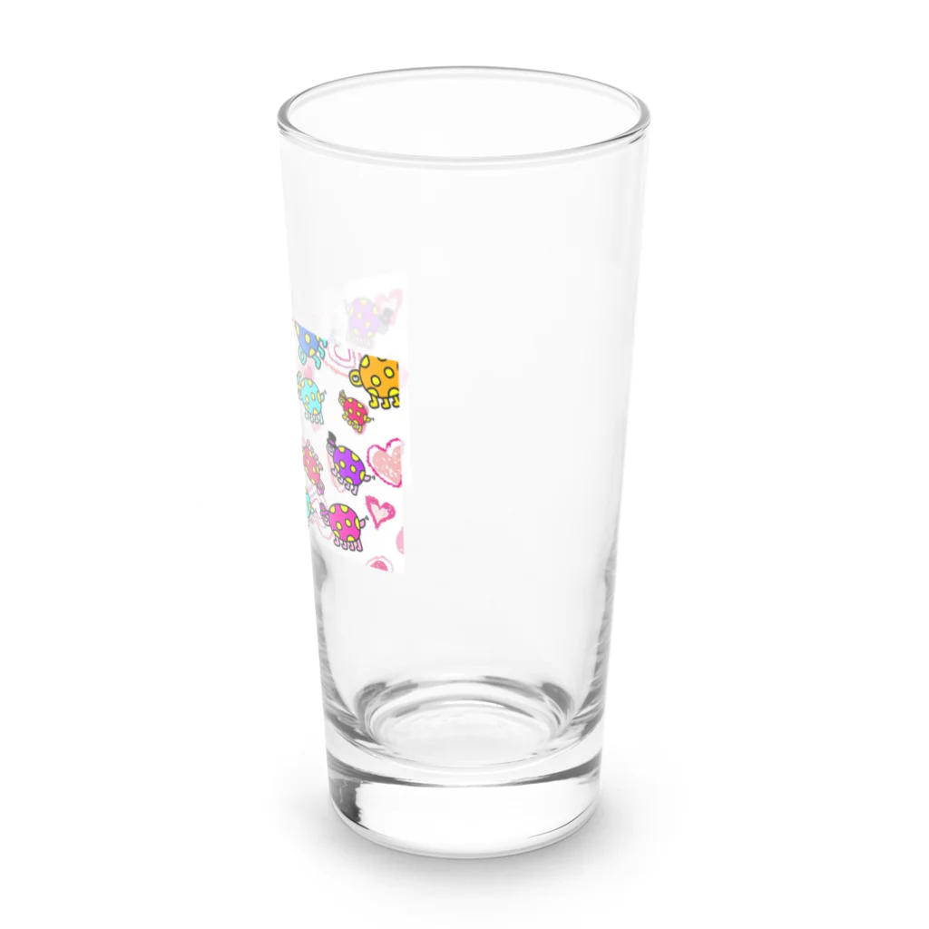 🐢かめきち🐬の6月限定かめぱら!! Long Sized Water Glass :right