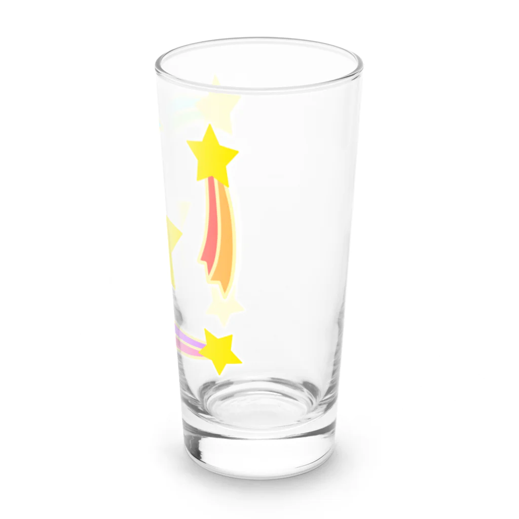 武者小路夕桐の流れ星 Long Sized Water Glass :right