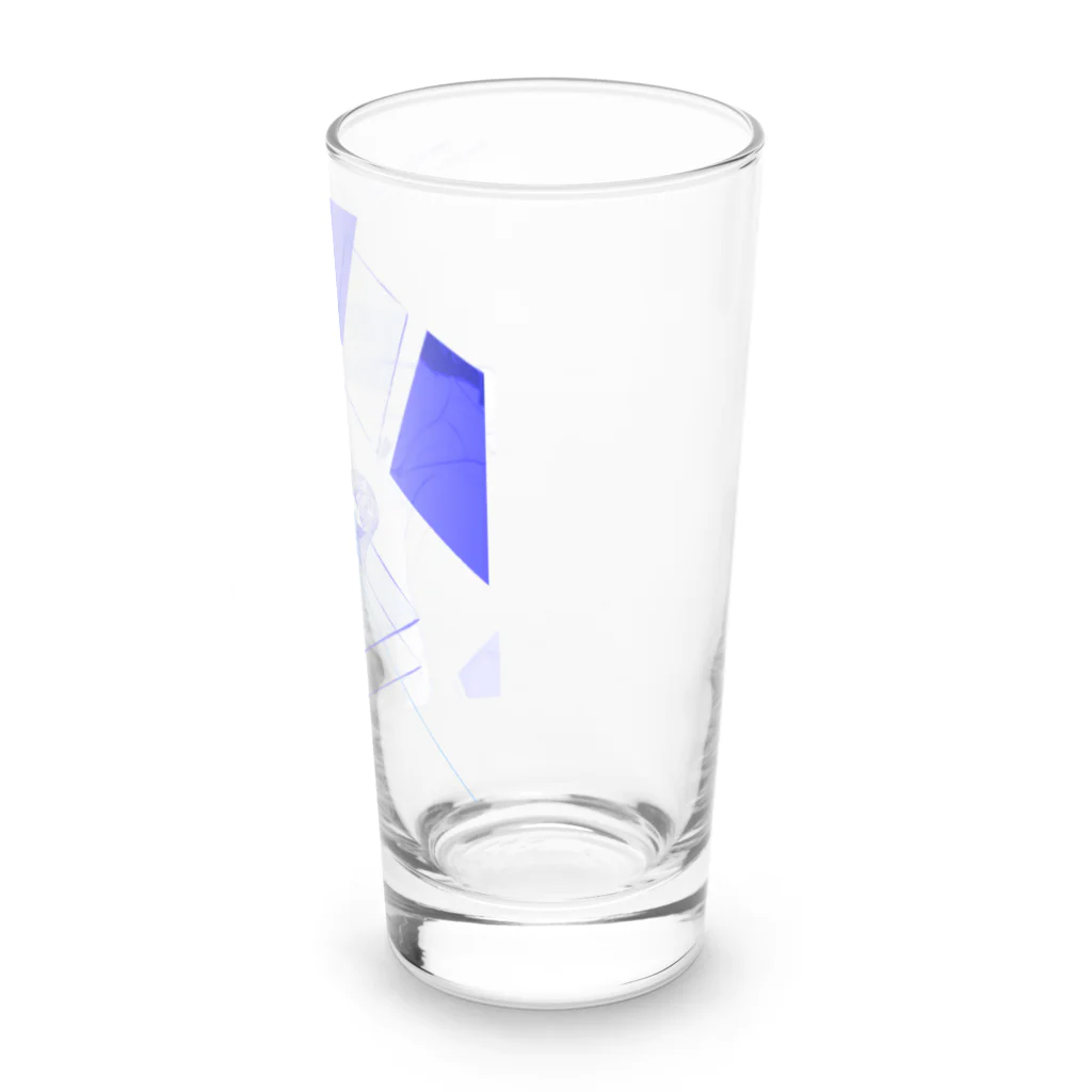 loveclonesのWobbling 青の心象02 エロポップ 揺らぎ ガールズイラスト Long Sized Water Glass :right