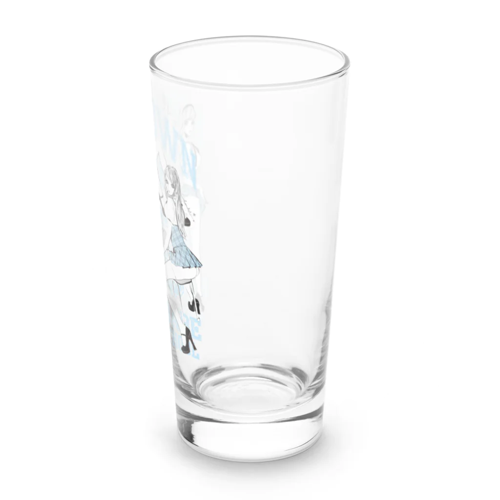 loveclonesのNAUGHTY SCHOOLGIRLS 0560 B柄 Long Sized Water Glass :right