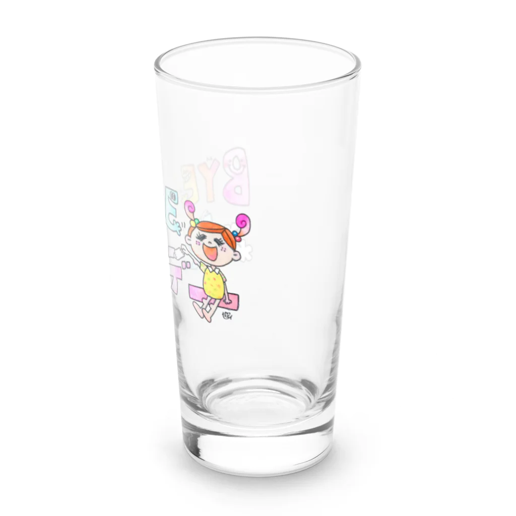 ubuge - うぶげ -の(color)バイバイマスクデーグッズ Long Sized Water Glass :right