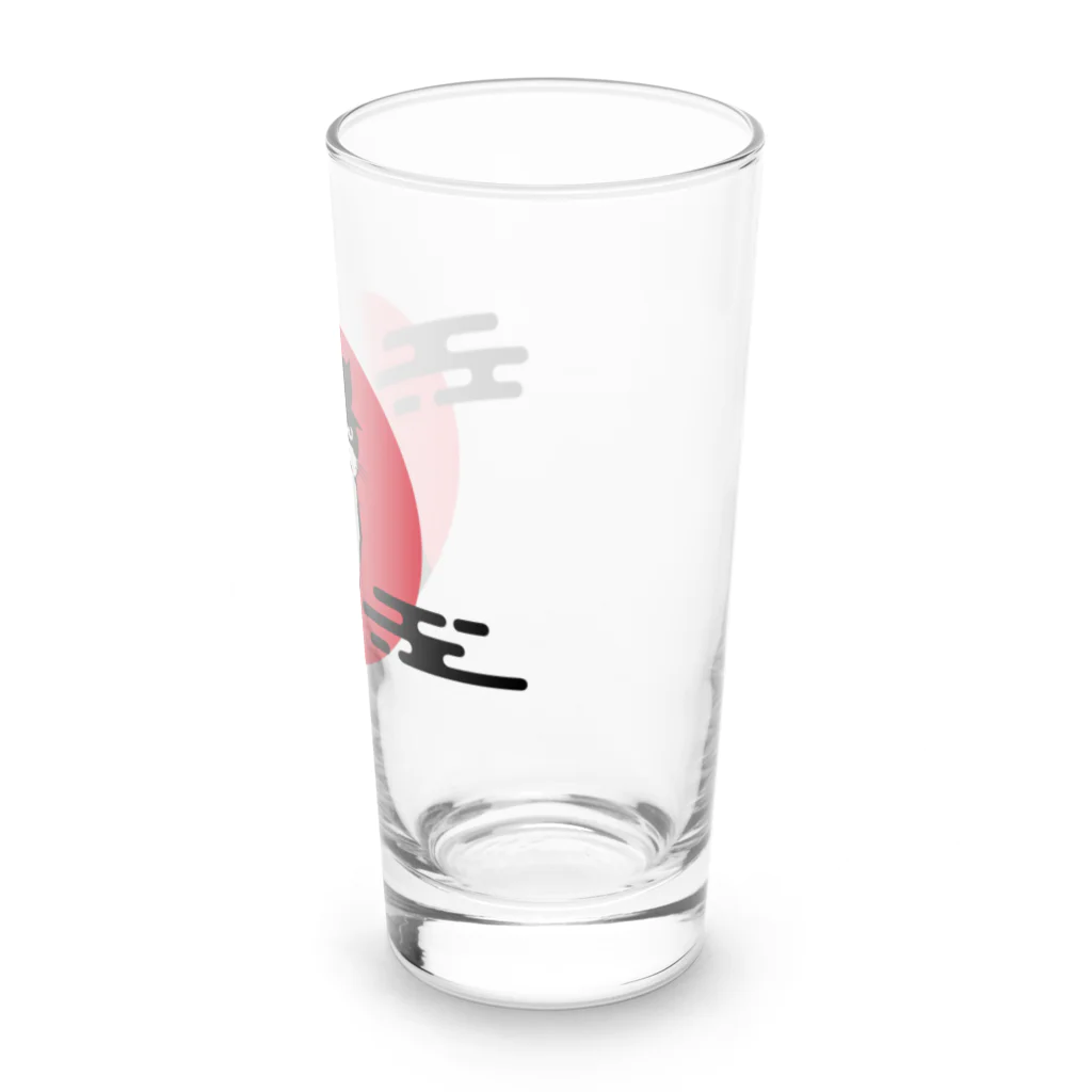 中華呪術堂（チャイナマジックホール）の【前プリント】人民帽猫 Long Sized Water Glass :right