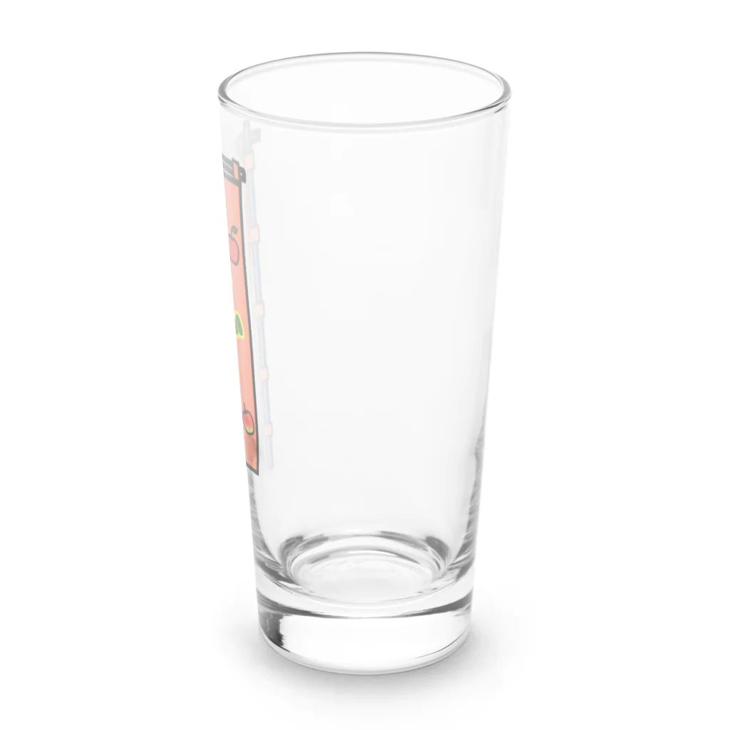 脂身通信Ｚの【両面プリント】のぼり旗♪りんご直売1910 Long Sized Water Glass :right