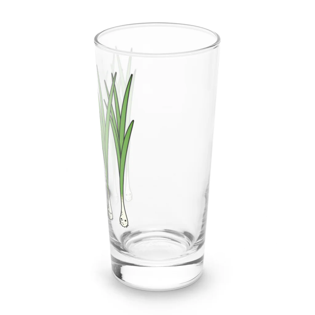 イラスト MONYAAT のワケギくんたち Long Sized Water Glass :right