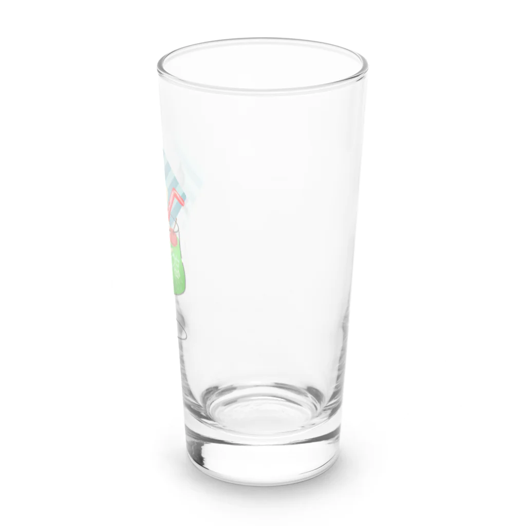 SHOP ベアたんのシュワシュワ　フチネコさん Long Sized Water Glass :right