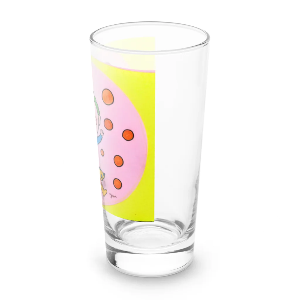 hanageyasuyoの元気な鼻毛さん Long Sized Water Glass :right