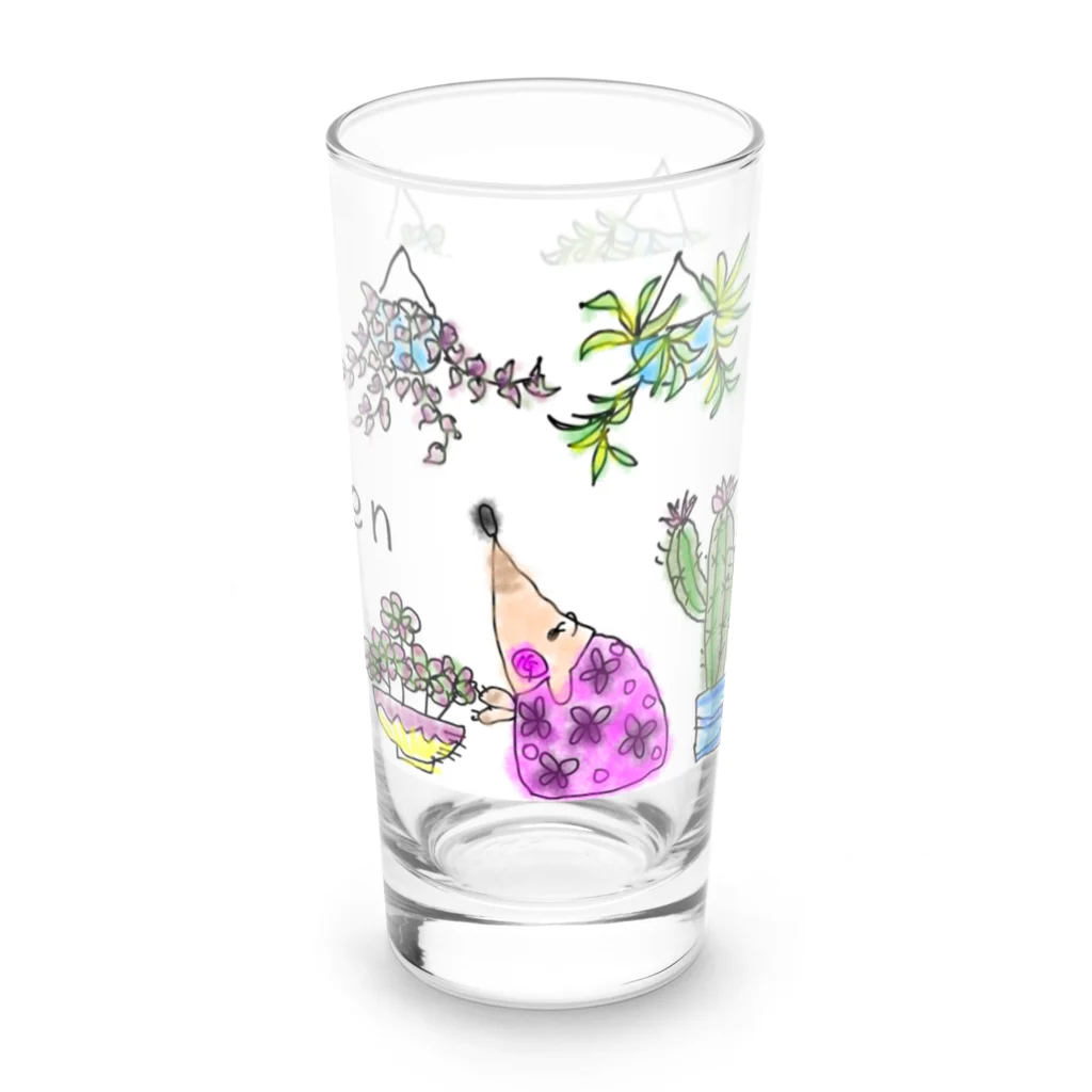 innmi′s galleryの花ネズミ Long Sized Water Glass :right