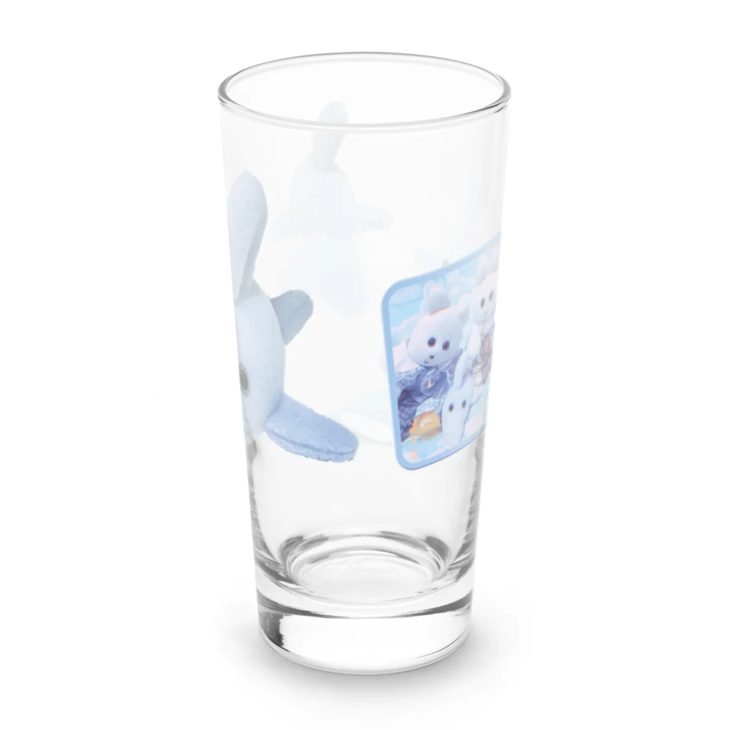 くまきちショップやさんのさかな Long Sized Water Glass :right