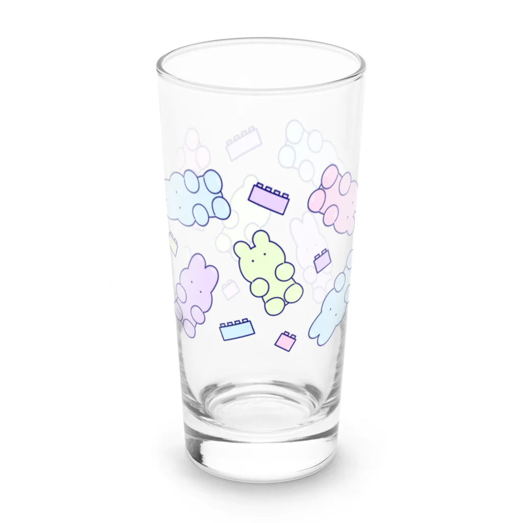 soratoの グミたち/パステル Long Sized Water Glass :right