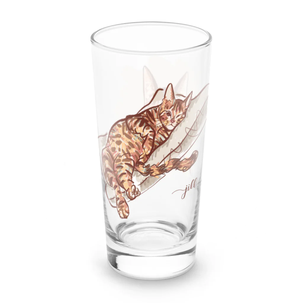 N-huluのジルちゃん Long Sized Water Glass :right