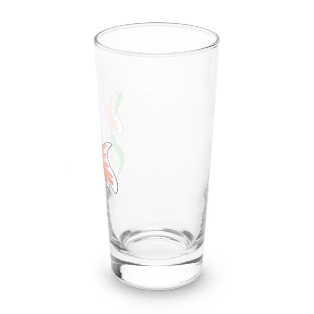 志那竹ヴィンテージの金魚ロンググラス Long Sized Water Glass :right