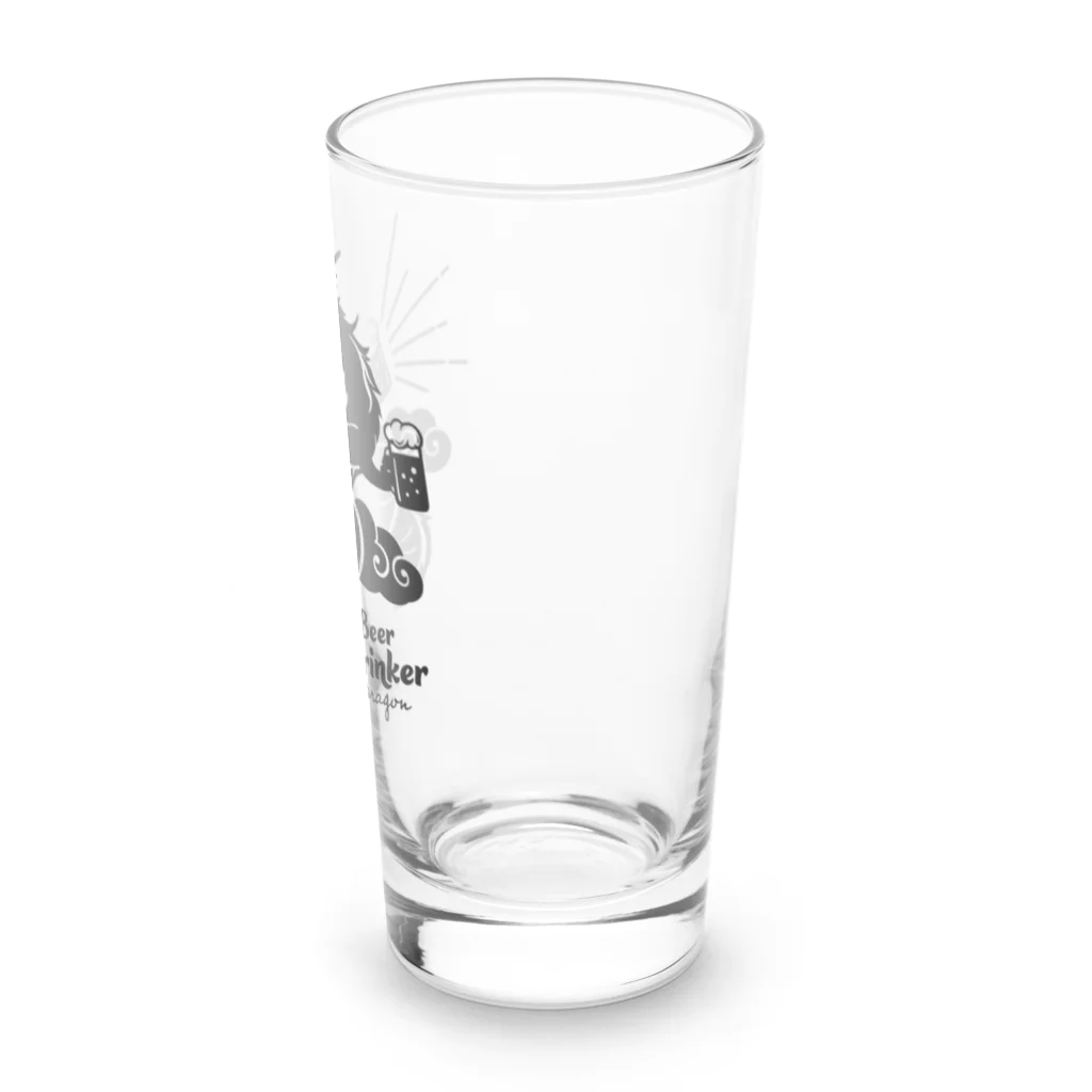 kocoon（コクーン）のビール好きのドラゴン Long Sized Water Glass :right