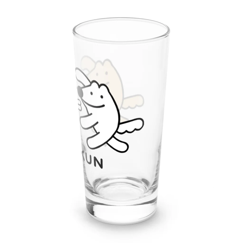 ウルフくんのウルフくんの輪 Long Sized Water Glass :right