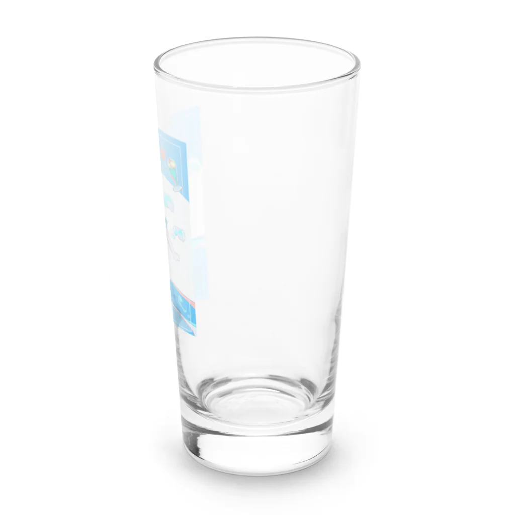 あちぇろの夏レットくん Long Sized Water Glass :right