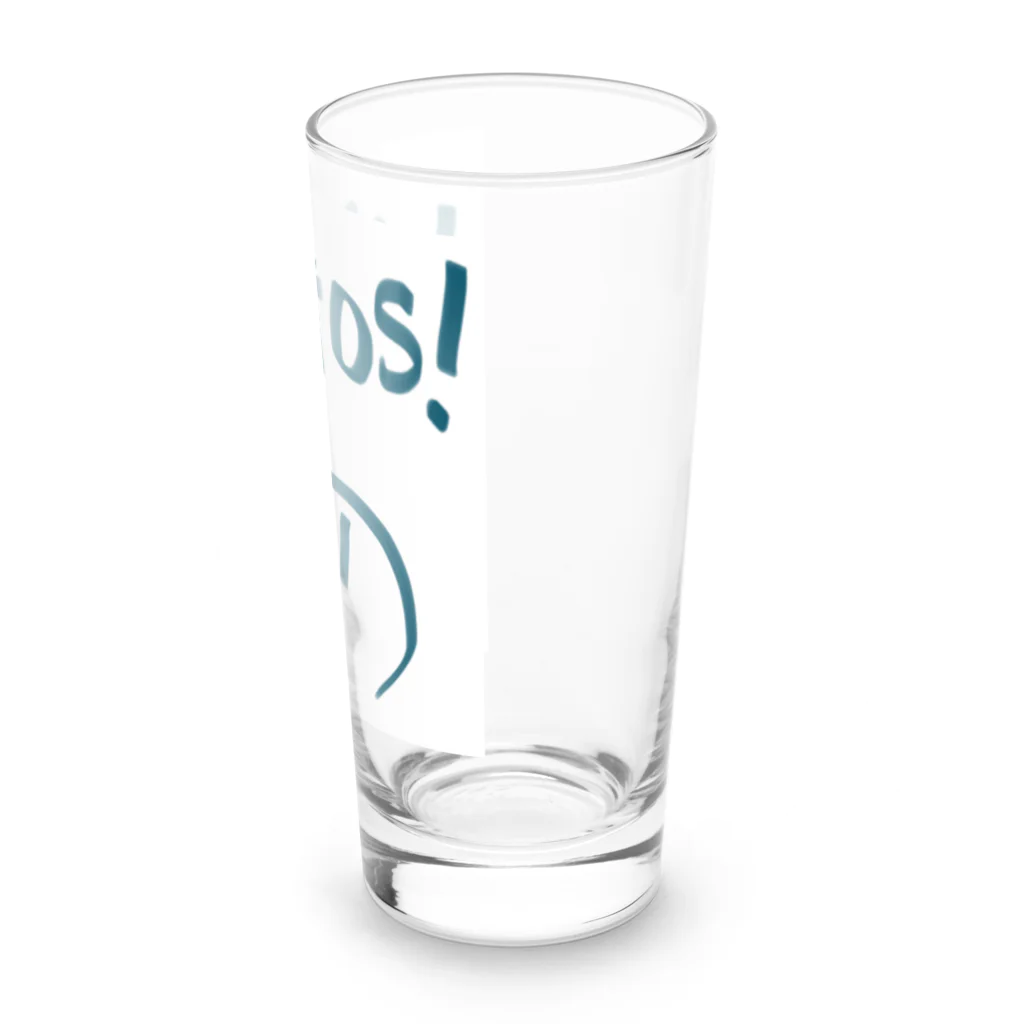 kiitos!のkiitos smile Long Sized Water Glass :right