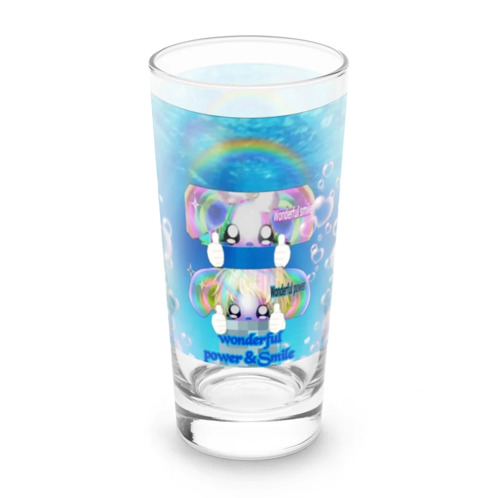 みっぴーの🎀新商品🌈Wonderful Smile & Powerシリーズ🌈 Long Sized Water Glass :right