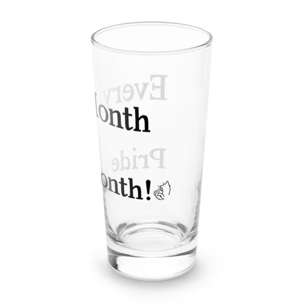 無真獣73号のEvery Month is Pride Month! Long Sized Water Glass :right