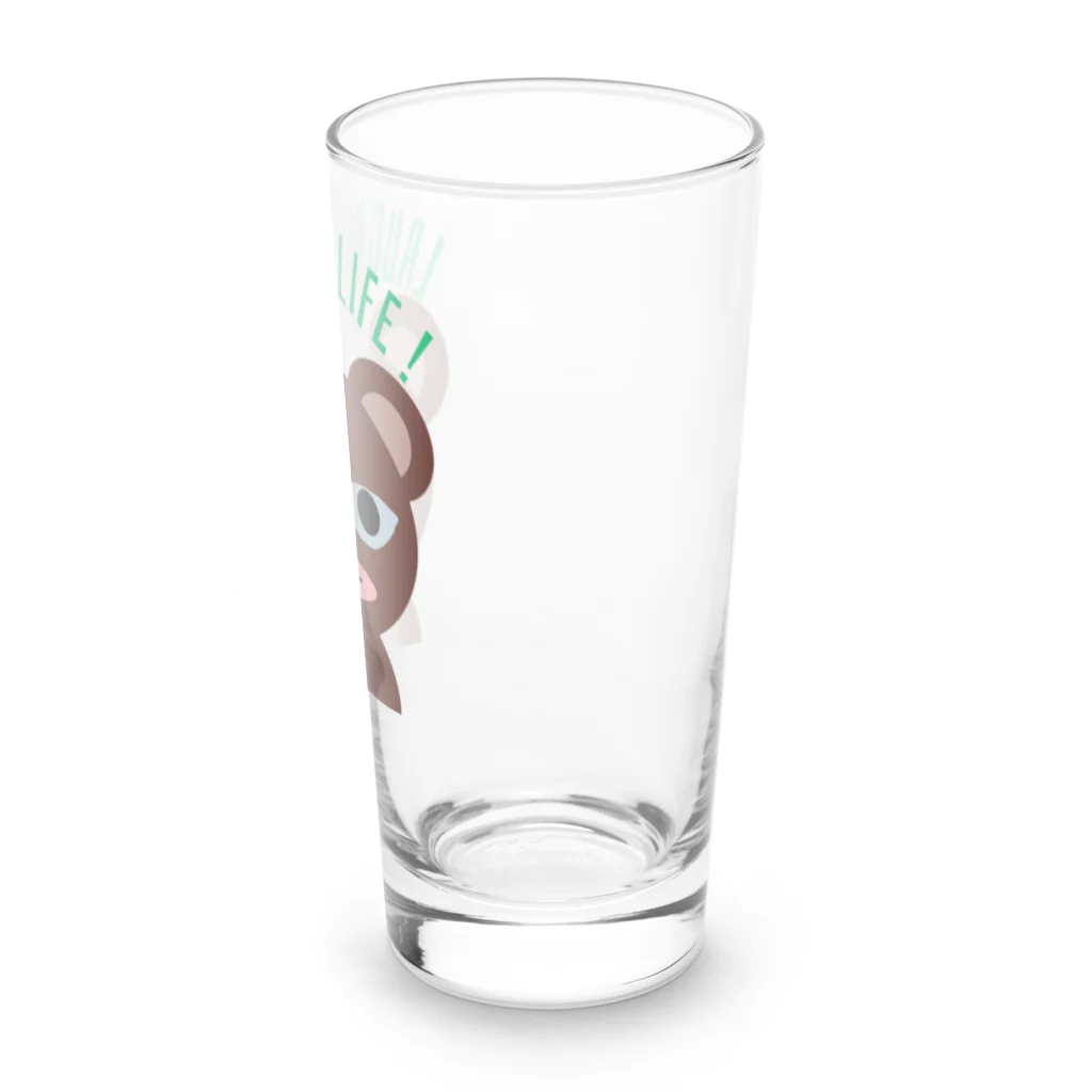 LAUGHTER  LIFE !のGOOD  BOY ! Long Sized Water Glass :right