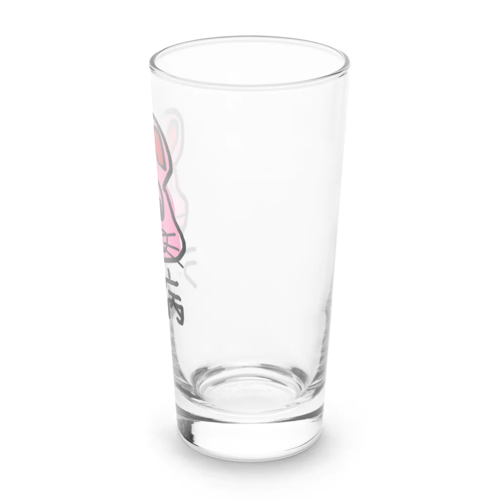 まみたすの愛犬写真・手描きSHOPのうさぎ Long Sized Water Glass :right