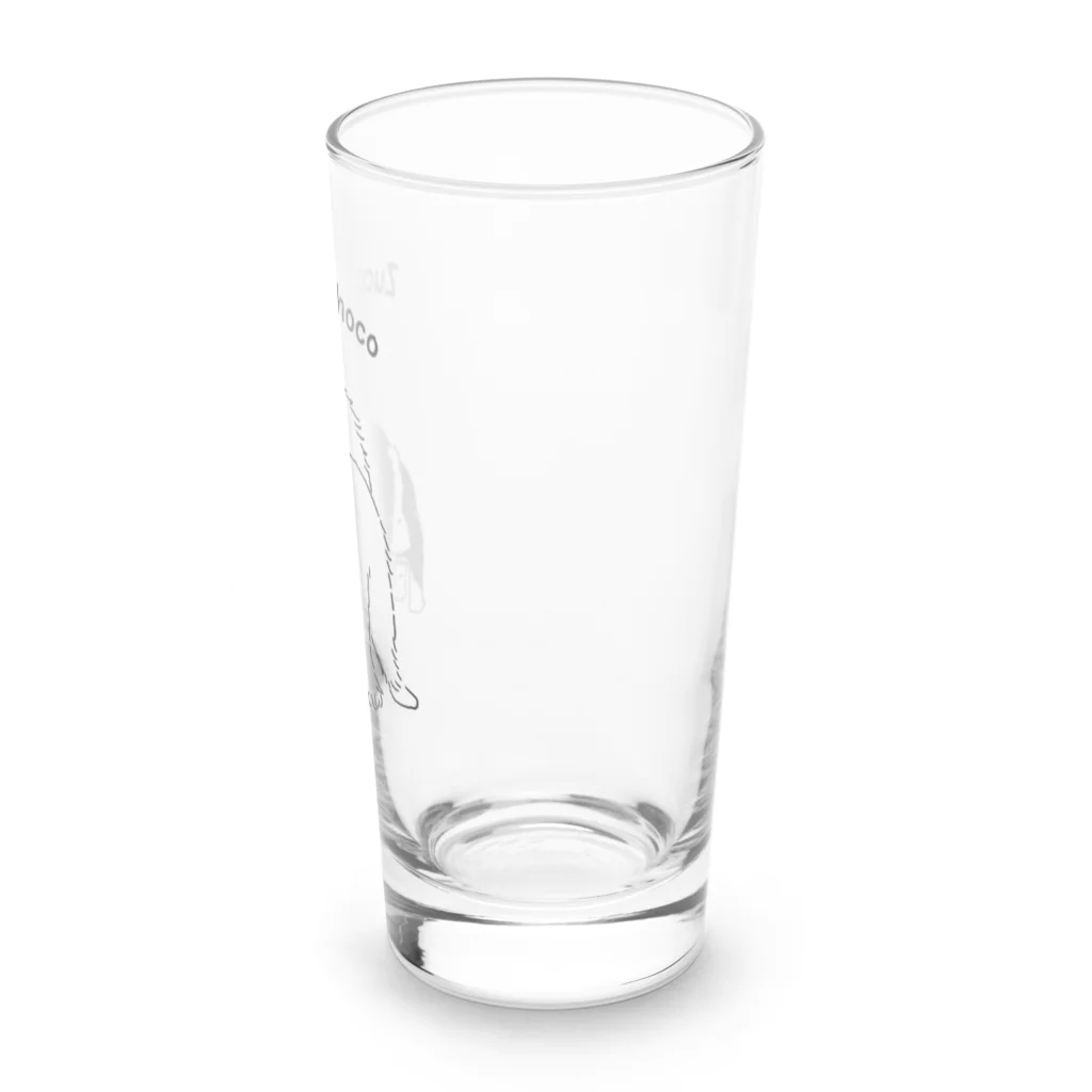 ねこむすめショップのZuccu & Choco Long Sized Water Glass :right