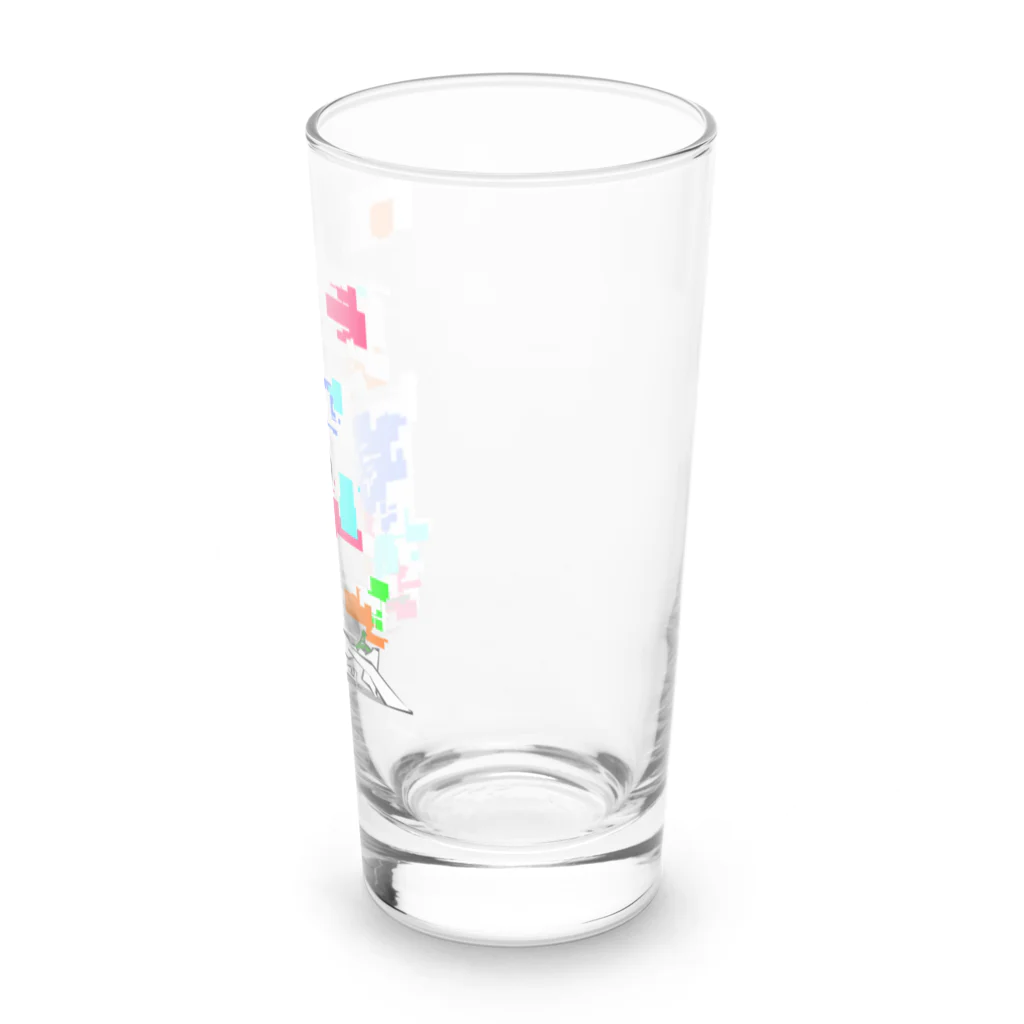 花瓶の疑問の見えない恐怖 Long Sized Water Glass :right