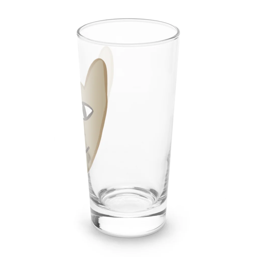 りのりのザウルスのイヌマッスル Long Sized Water Glass :right