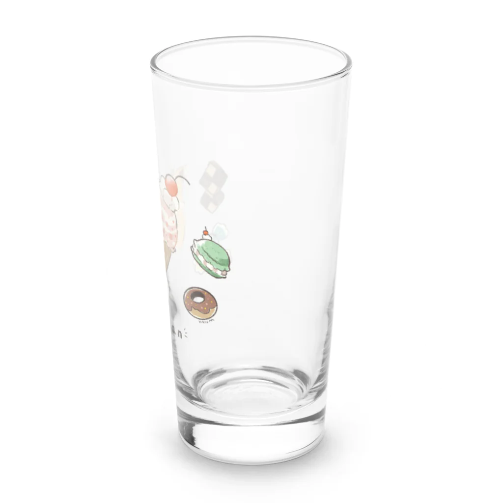 きつねさんのおうちのきつねさん　アイスといっしょ Long Sized Water Glass :right