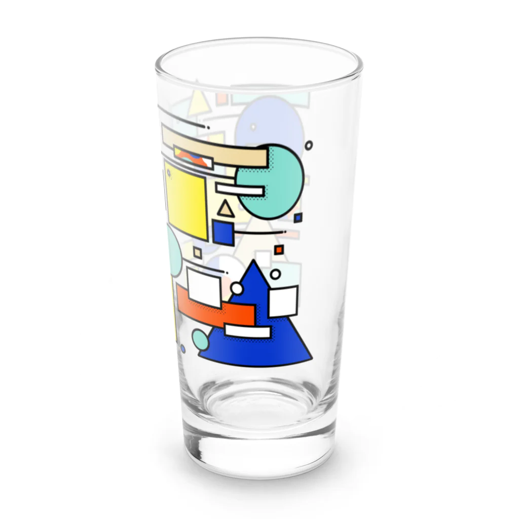 町上ヨウの夏の幾何学グラス Long Sized Water Glass :right