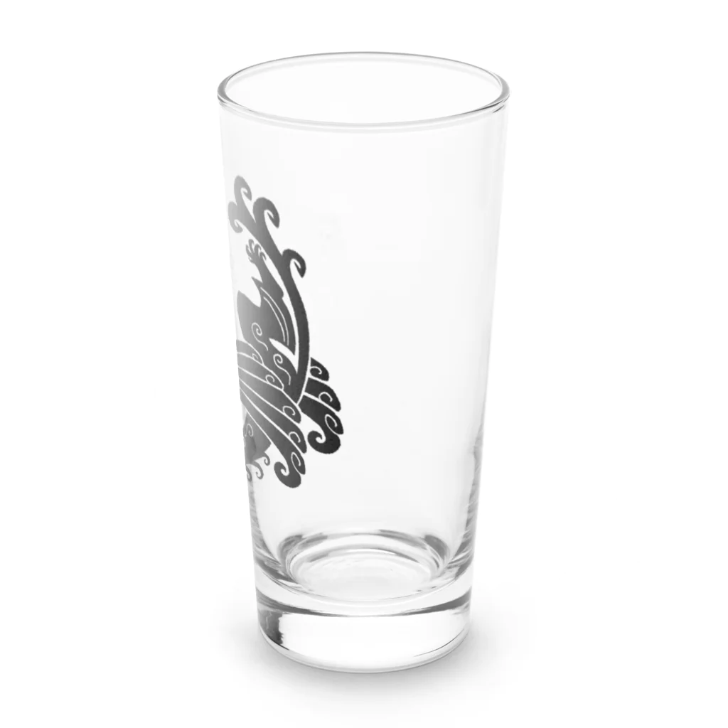 miyaoikumiの羽人　陰陽紋風 Long Sized Water Glass :right