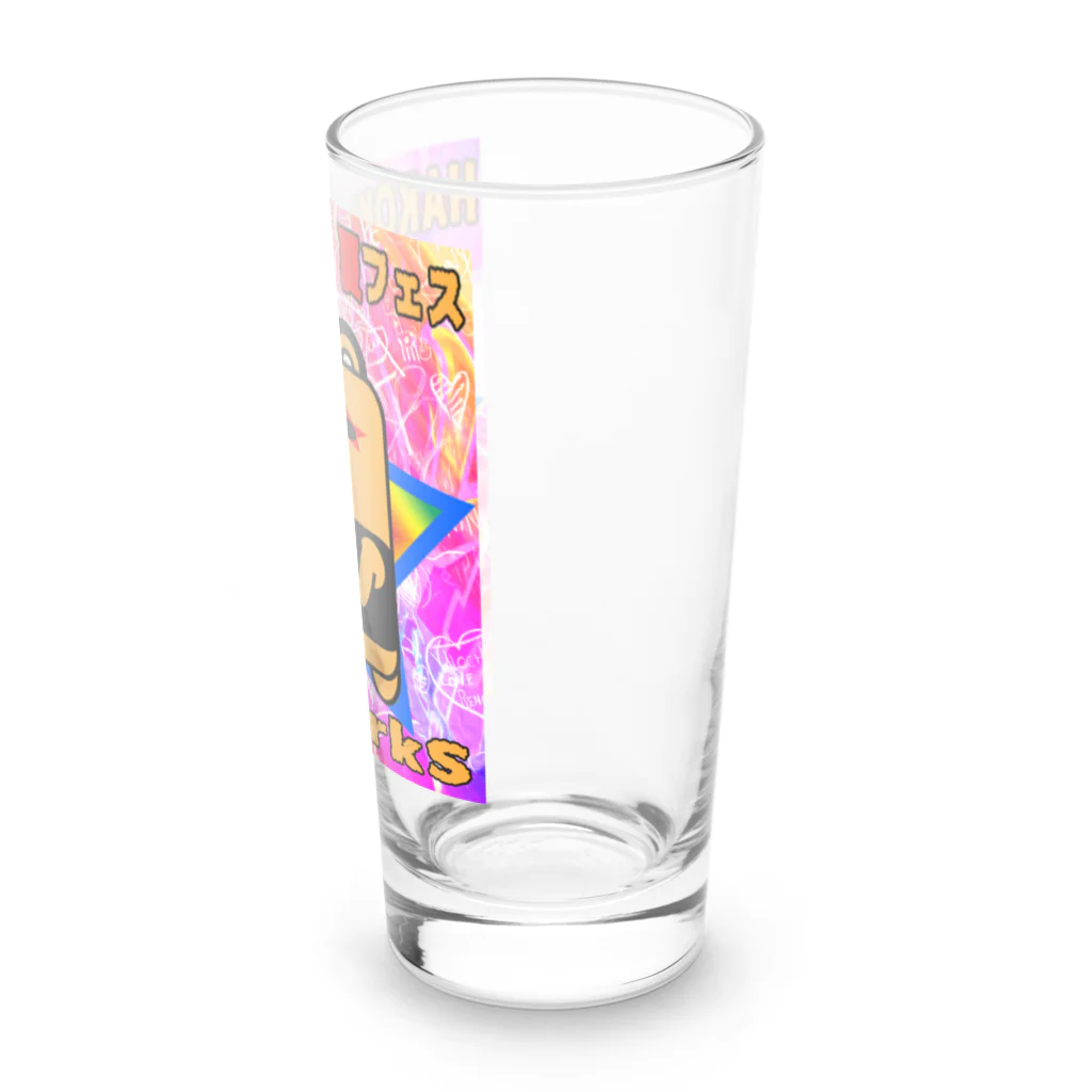 Ａ’ｚｗｏｒｋＳのハコクマ（夏フェス） Long Sized Water Glass :right