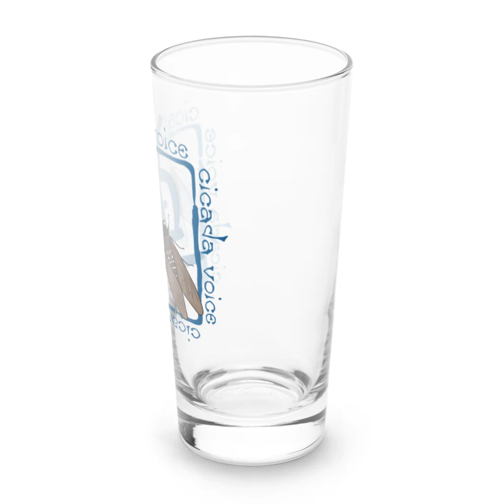 nachau7の蝉が鳴いたから Long Sized Water Glass :right