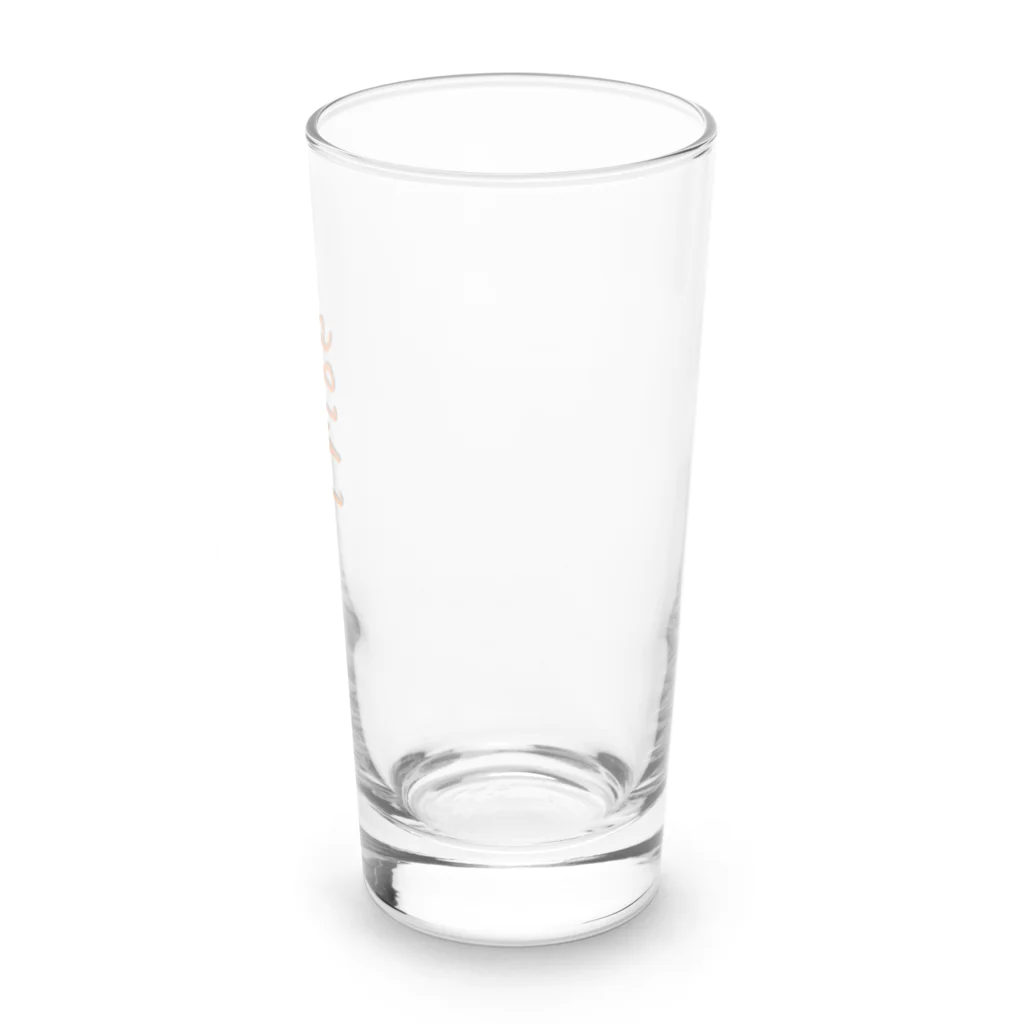 ミラくまのI LOVE Tribe 縦文字 Long Sized Water Glass :right