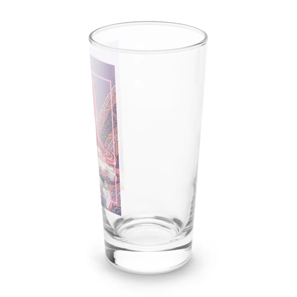 時限爆弾の魔法少女バミちゃん Long Sized Water Glass :right