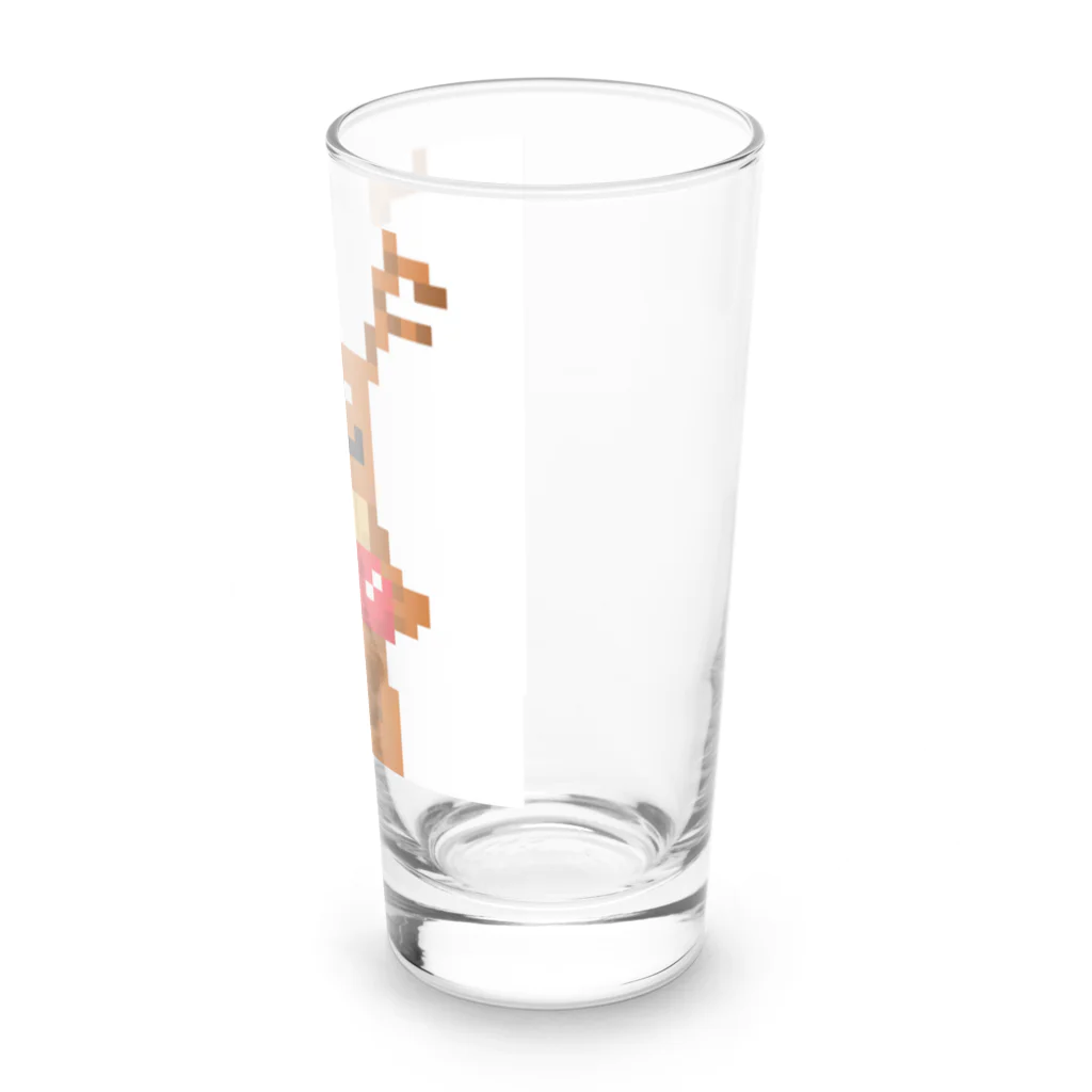 闘うトナカイのお店の闘うトナカイ Long Sized Water Glass :right