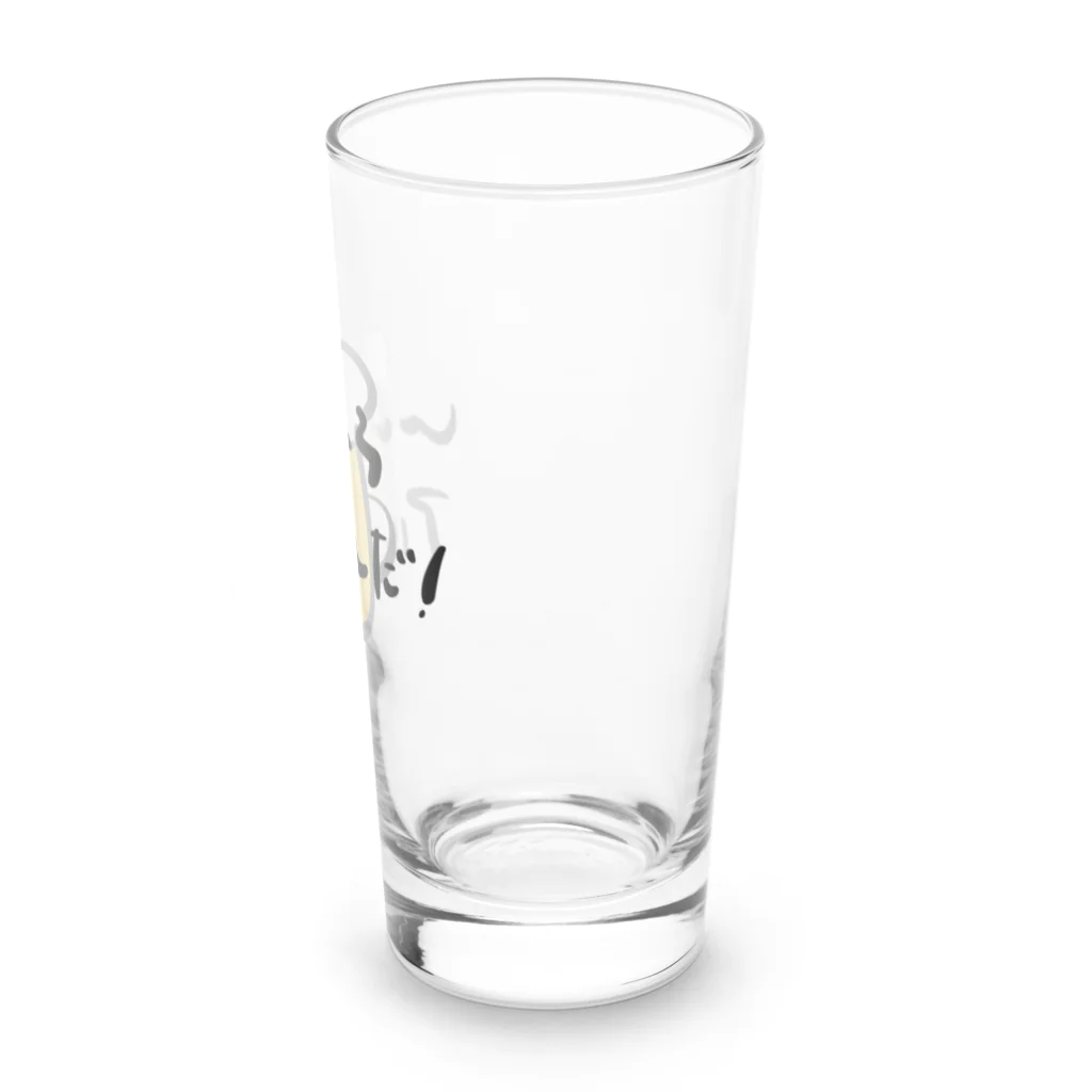 高堂玲/イラストの方のいいからアルコールだ！(ビール) Long Sized Water Glass :right