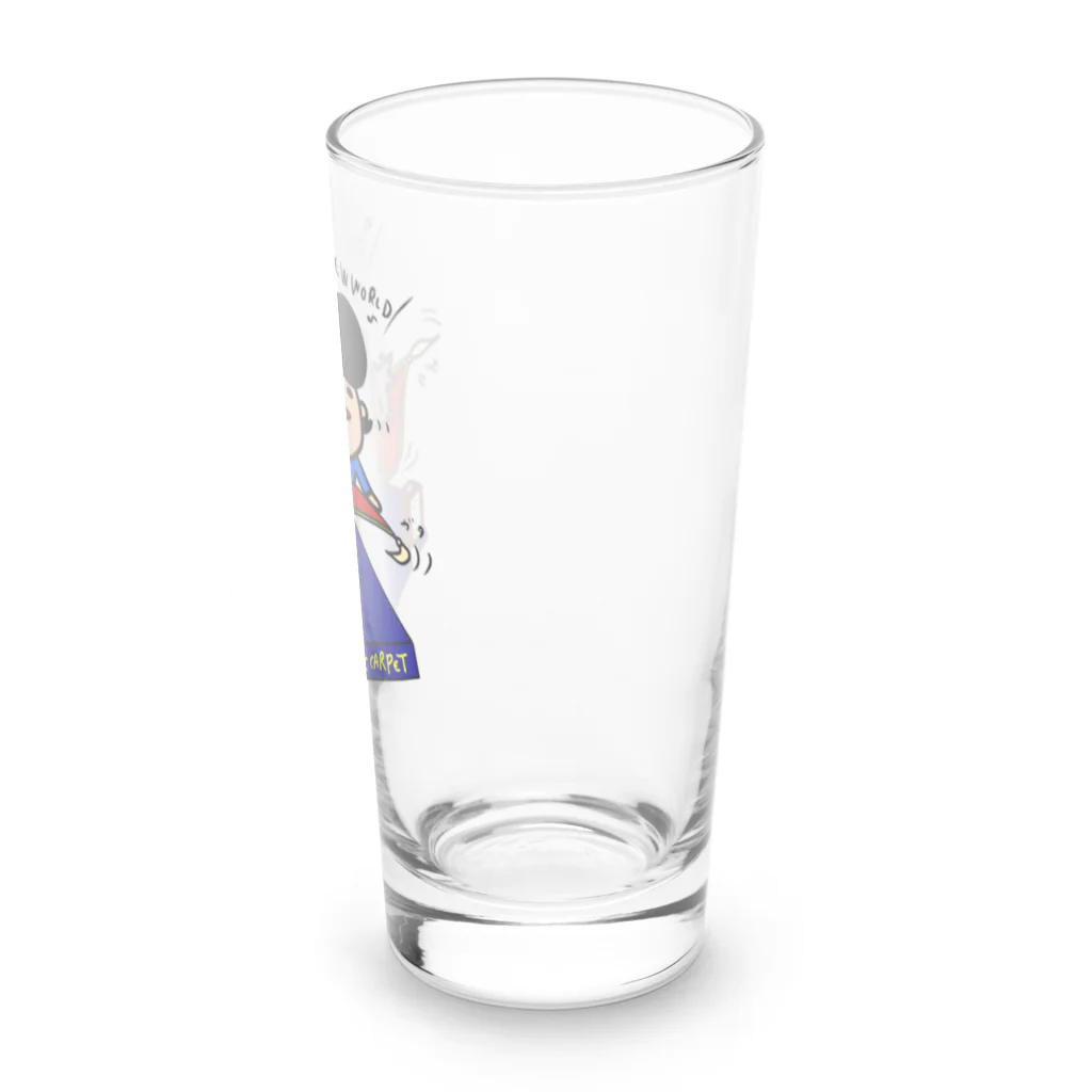 momino studio SHOPの魔法の絨毯に乗れるなんて! Long Sized Water Glass :right