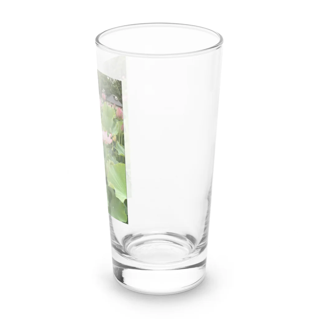 ぴー様と髭男の蓮の花です Long Sized Water Glass :right