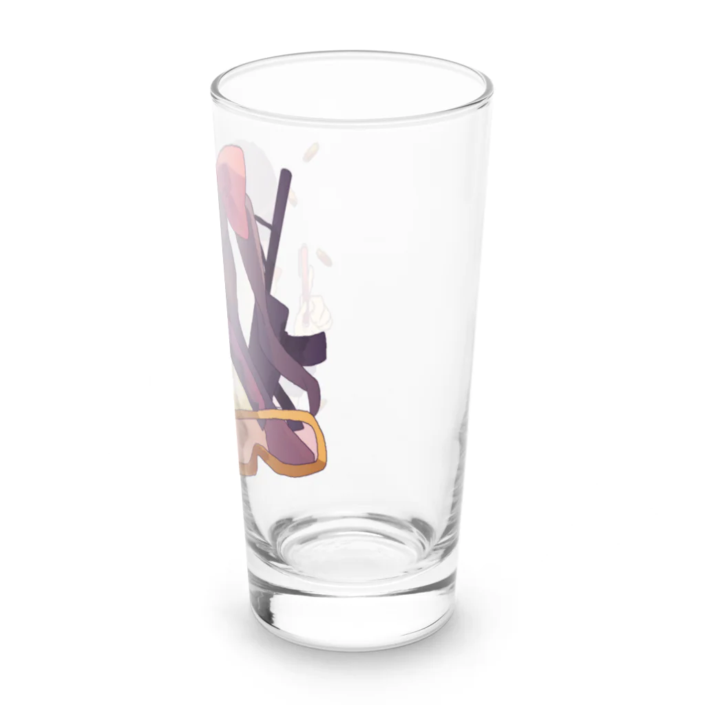 この世の終わりみてぇな浅葱共のグッズ持ち寄り集会場。の清香 round Long Sized Water Glass :right