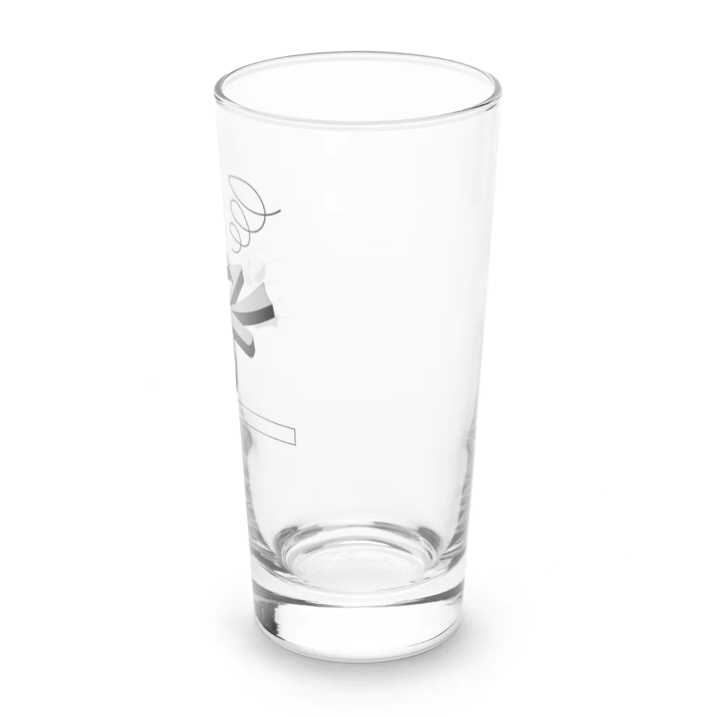 らくらくのらくなの Long Sized Water Glass :right