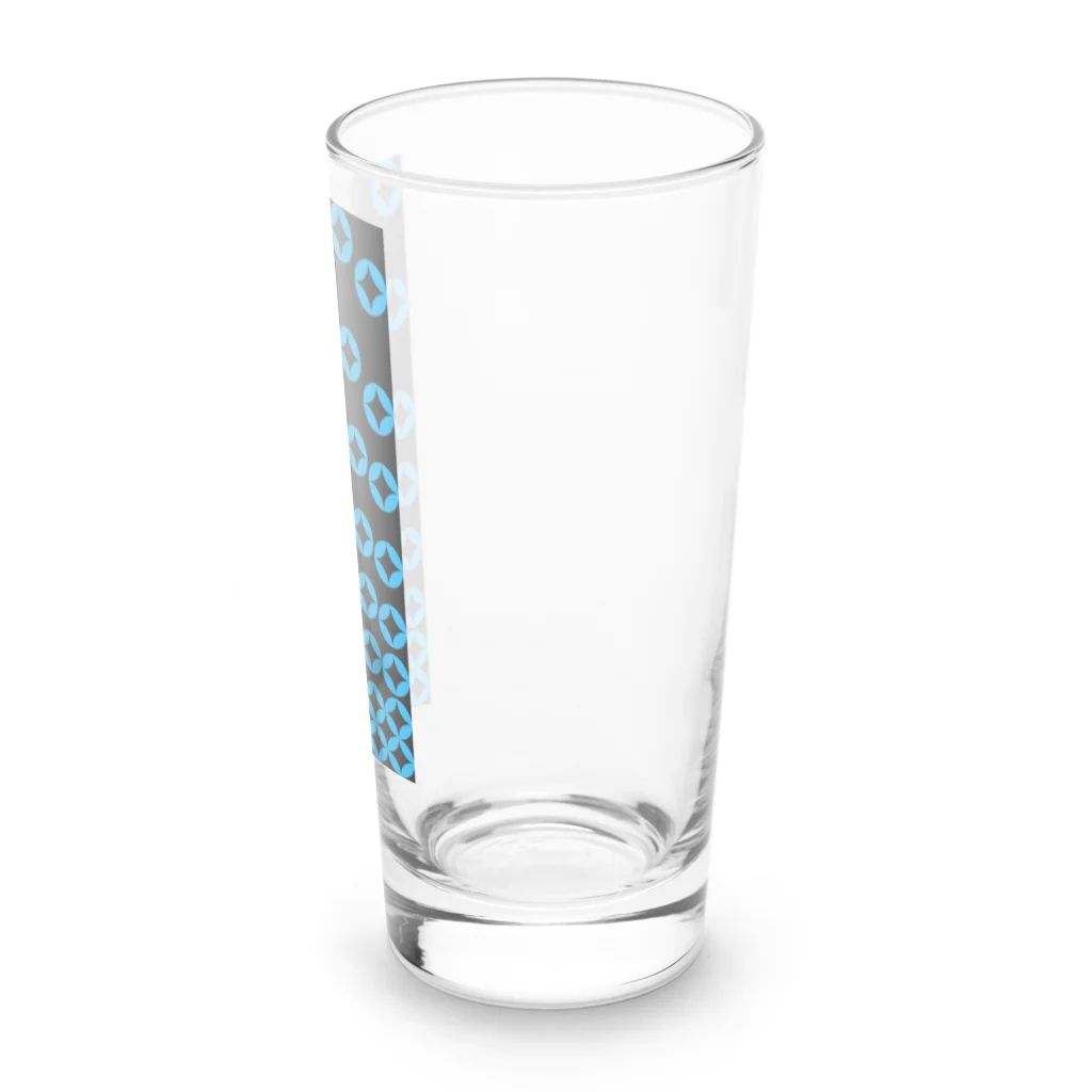 bonnylochの七宝繋ぎ_LightBlue Long Sized Water Glass :right