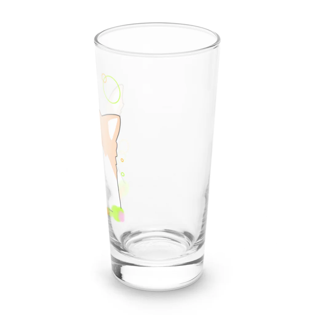 greetenのチワワ癒し犬 Long Sized Water Glass :right