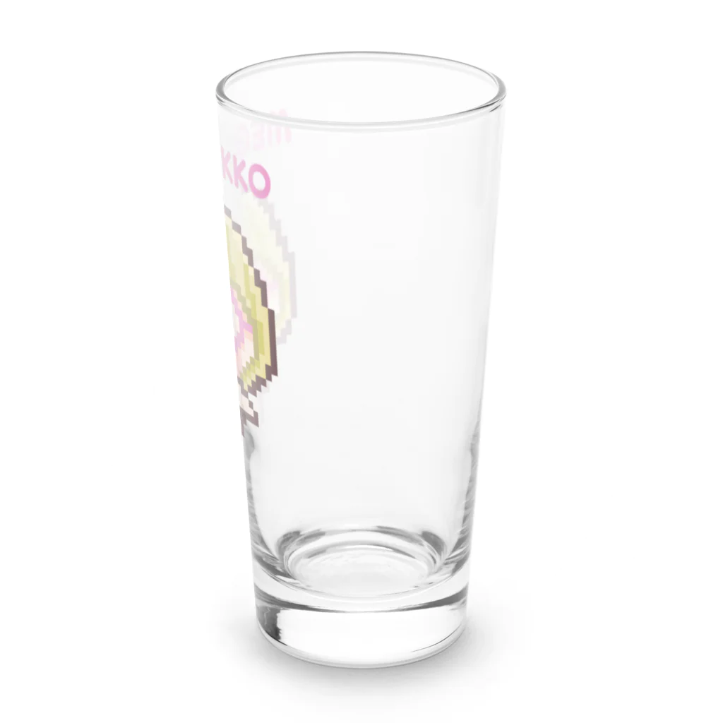 TICTOCのどうぶつショップのめがねっ子（ロゴあり） Long Sized Water Glass :right